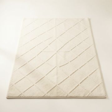 Fern Bend Rectangular Area Rug - Cream (synthetic illustration; no displayed measurements)