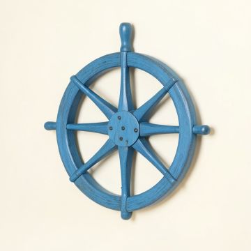 Wetzel Ship Wheel Wall Decor (synthetic illustration; no displayed measurements)