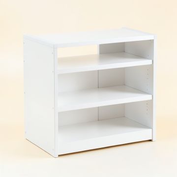 Hill Bluff Empty Countertop Canister Rack - White (synthetic illustration; no displayed measurements)
