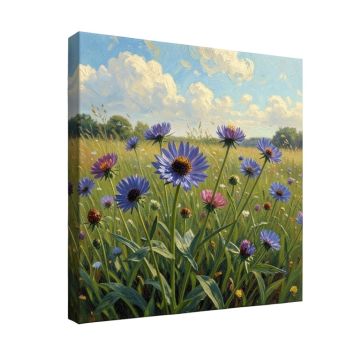 Wild Poppies Near Argenteuil By Claude Monet Painting Print On Rolled Wrapped Canvas