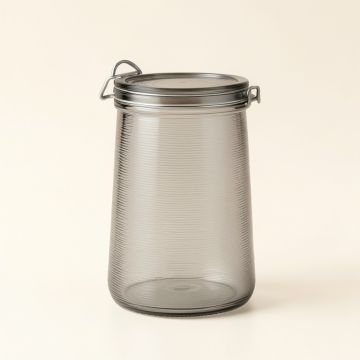 Willow Brook Storage Canister With Lid - Gray (synthetic illustration; no displayed measurements)