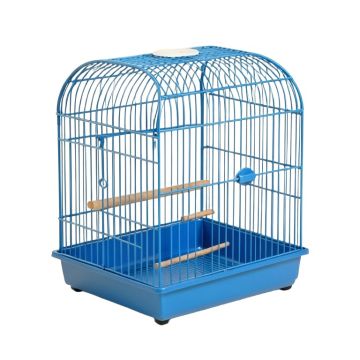Tanya 18 '' Wave Table Top Bird Cage With Perch