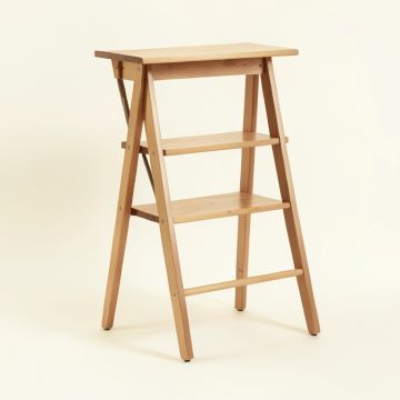 Home Office Study Ladder Desk (synthetic illustration; no displayed measurements)