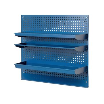 Ridge Bluff Empty Wall-Mounted Tool Organizer Panel - Blue