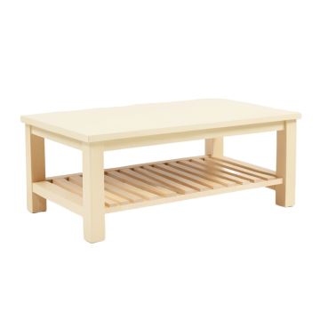 Ridge Brook Coffee Table - Cream