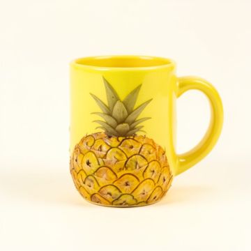 Pineapple Coffee Mug (synthetic illustration; no displayed measurements)