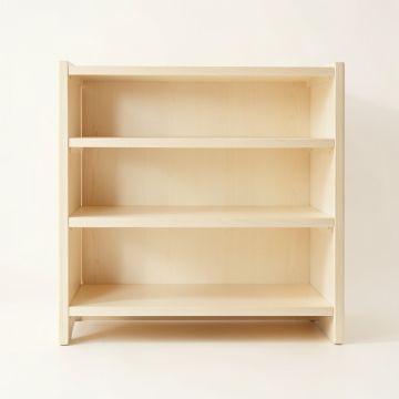 Spruce Crest Empty Seed-Starting Shelving Unit Without Lights - Ivory (synthetic illustration; no displayed measurements)
