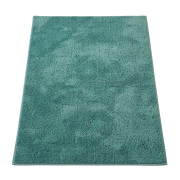 Massimo Bohemian Medallion Textured Weave Indoor/Outdoor Teal Area Rug