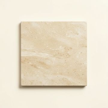Elm Crest Uninstalled Square Decorative Tile - Beige (synthetic illustration; no displayed measurements)