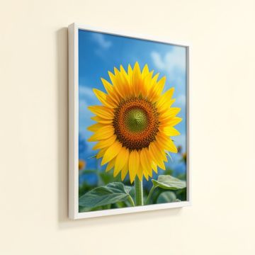 Sunflower Focus Photographic Print (synthetic illustration; no displayed measurements)