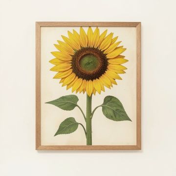 Sunflower Seed Vintage Advertisement (synthetic illustration; no displayed measurements)