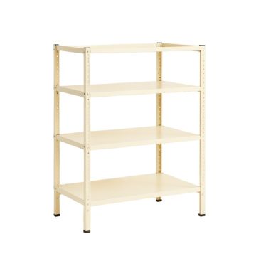 Alder Canyon Empty Seed-Starting Shelving Unit Without Lights - Ivory