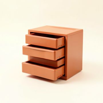 Cove Branch Small-Parts Storage Drawer Cabinet - Terracotta (synthetic illustration; no displayed measurements)