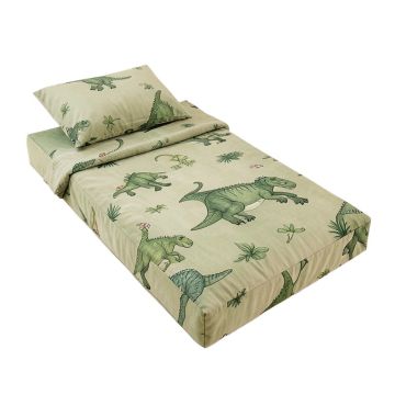 Mod Dinosaur 4 Piece Crib Bedding Set