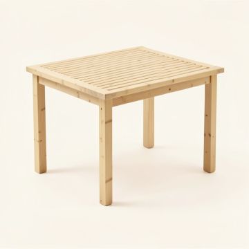 Sage Bend Patio Table - Beige (synthetic illustration; no displayed measurements)