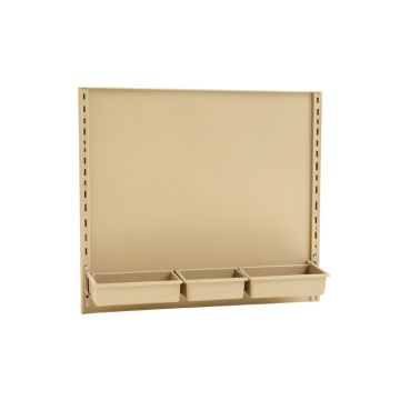 Juniper Bridge Empty Wall-Mounted Tool Organizer Panel - Beige