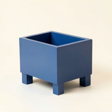 Aspen Bend Empty Raised Planter - Blue (synthetic illustration; no displayed measurements)