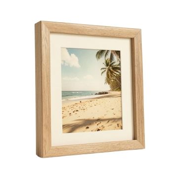 Vintage Beach - Picture Frame Photograph Print On Canvas