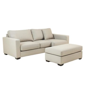 Adda 103 '' Wide Right Hand Facing Sofa & Chaise With Ottoman