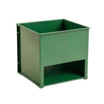 Willow Bluff Empty Raised Planter - Green