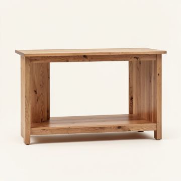 Ailbe Wood Console Table (synthetic illustration; no displayed measurements)