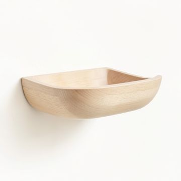 Briar Canyon Wall-Mounted Cat Perch - Beige (synthetic illustration; no displayed measurements)