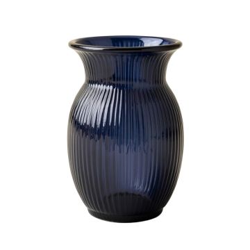 Moss Brook Empty Decorative Vase - Navy