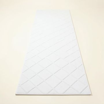 Birch Bend Narrow Runner Rug - White (synthetic illustration; no displayed measurements)