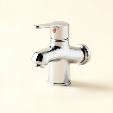 Aqua Elegance Single Lever Wide Spread Bathroom Faucet (synthetic illustration; no displayed measurements)