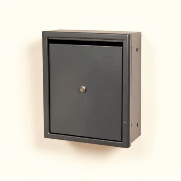 Chicago Industrial Style Wall Mounted Mailbox (synthetic illustration; no displayed measurements)