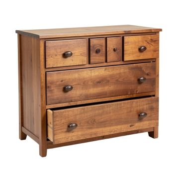 Burson Wood 5 Drawer Chest