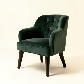 Eimmy Tufted Velvet Upholstered Side Chair (synthetic illustration; no displayed measurements)