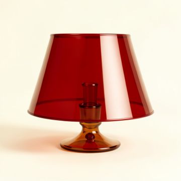 6 '' H X 6 '' W Glass Empire Lamp Shade ( Clip On ) (synthetic illustration; no displayed measurements)