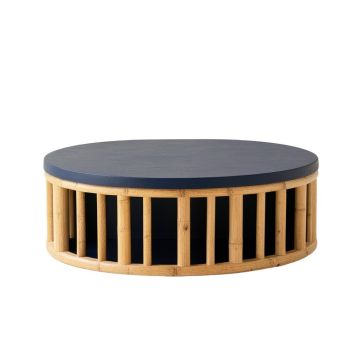 Linden Branch Shoe Storage Bench - Navy