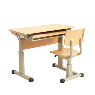 Adjustable Student Desk And Chair Kit Children Learning Table Chair Set Students
