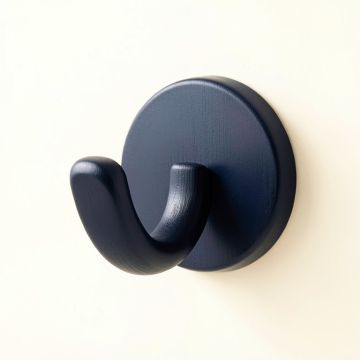 Briar Bluff Wall-Mounted Robe Hook - Navy (synthetic illustration; no displayed measurements)
