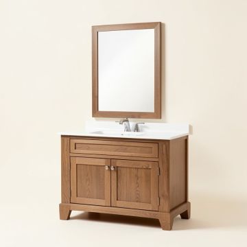 Linsley 64 '' Double Bathroom Vanity Set With Mirror (synthetic illustration; no displayed measurements)