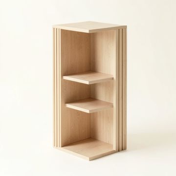 Lake Bend Narrow Cubby Tower - Beige (synthetic illustration; no displayed measurements)