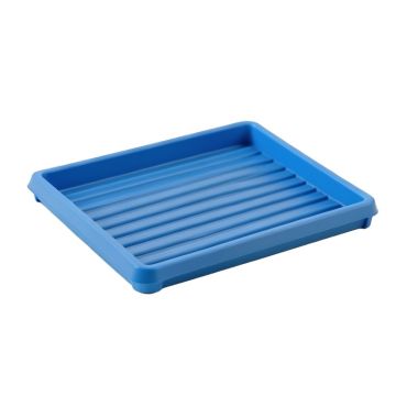 Hill Bridge Empty Under-Desk Cable Tray - Blue