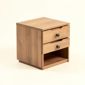 Sergius 2 Drawer End Table (synthetic illustration; no displayed measurements)