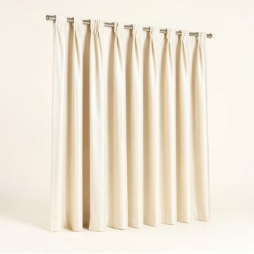 Sateen Solid Room Darkening Thermal Pinch Pleat Curtain Panels (synthetic illustration; no displayed measurements)