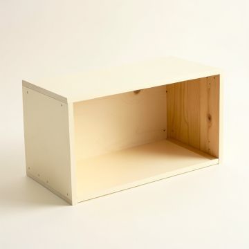 Alder Bend Shoe Storage Bench - Cream (synthetic illustration; no displayed measurements)