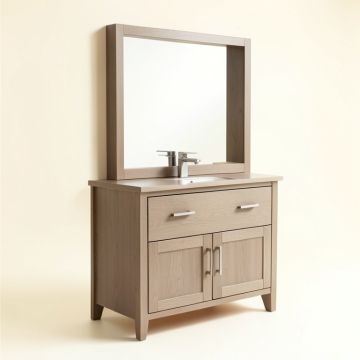 Utility 39.3 '' Single Bathroom Vanity (synthetic illustration; no displayed measurements)