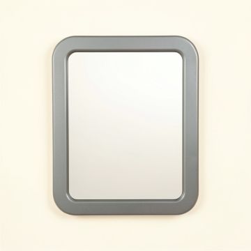 Moss Bluff Framed Wall Mirror - Gray (synthetic illustration; no displayed measurements)
