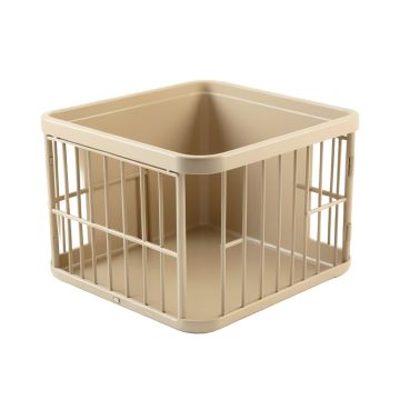 Willow Canyon Empty Furniture-Style Pet Crate - Beige