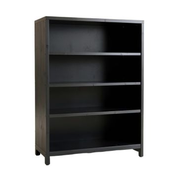 Meadow Field Freestanding Bookcase - Black