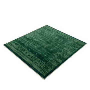 Isolda Power Loom Green/Teal Indoor/Outdoor Use Rug