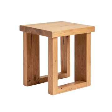 Pabon Sengon Tekik Wooden End Table
