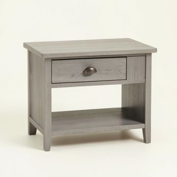 Brook Branch Nightstand - Gray (synthetic illustration; no displayed measurements)