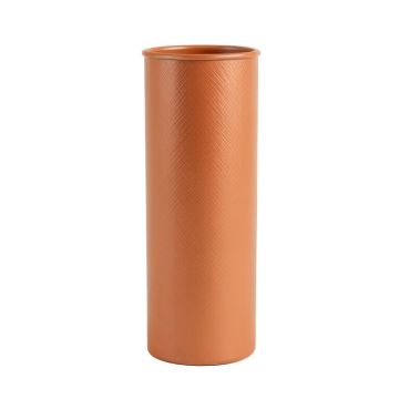 Vale Bend Empty Decorative Vase - Terracotta
